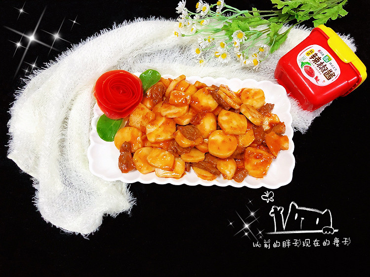 牛肉辣炒年糕㊙️的做法