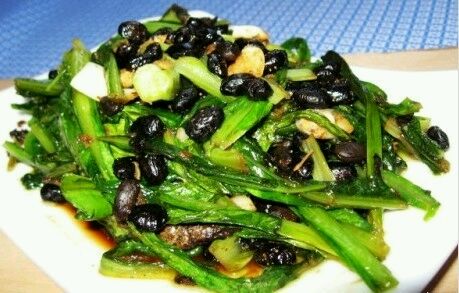 Dace with black bean sauce