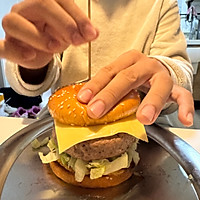 #山姆团圆宴#芝士牛肉汉堡的做法图解6