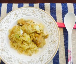 电饭锅•鸡肉饭的做法