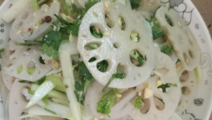 凉拌藕片