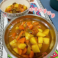 咖喱牛腩的做法图解4