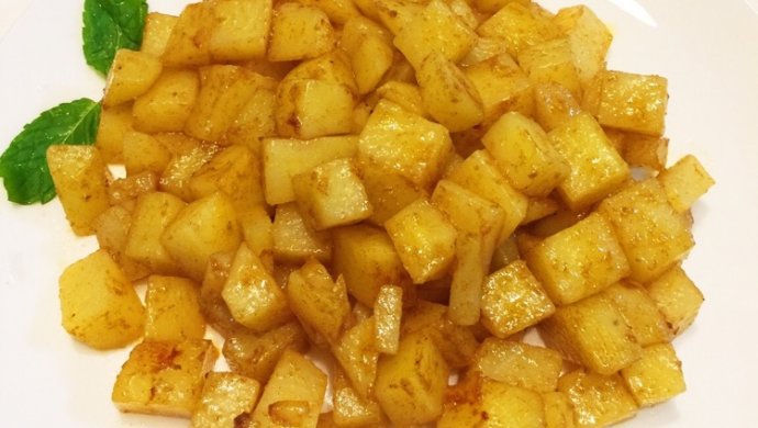 香煎土豆丁