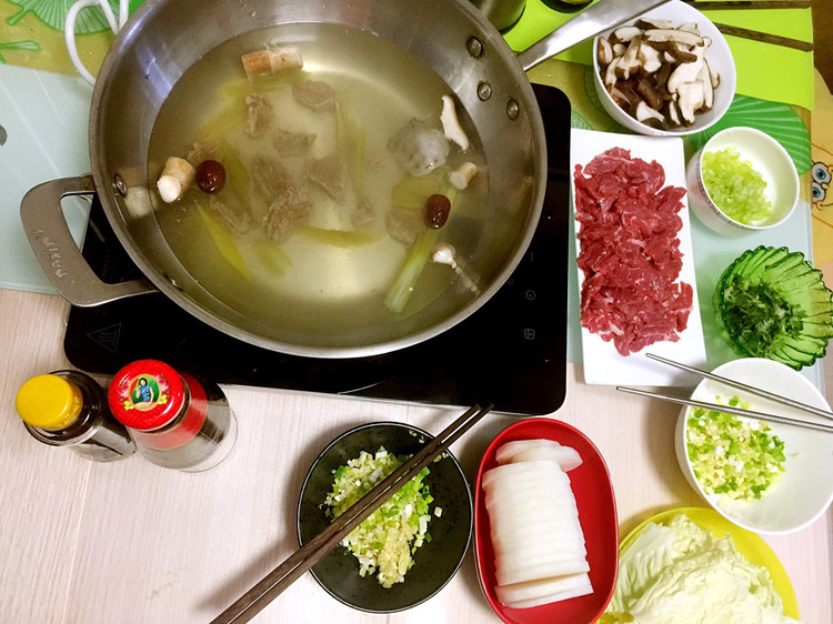 香港牛肉火锅的做法