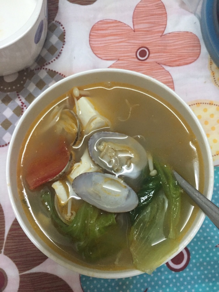 冬日暖身海鲜汤的做法图解5