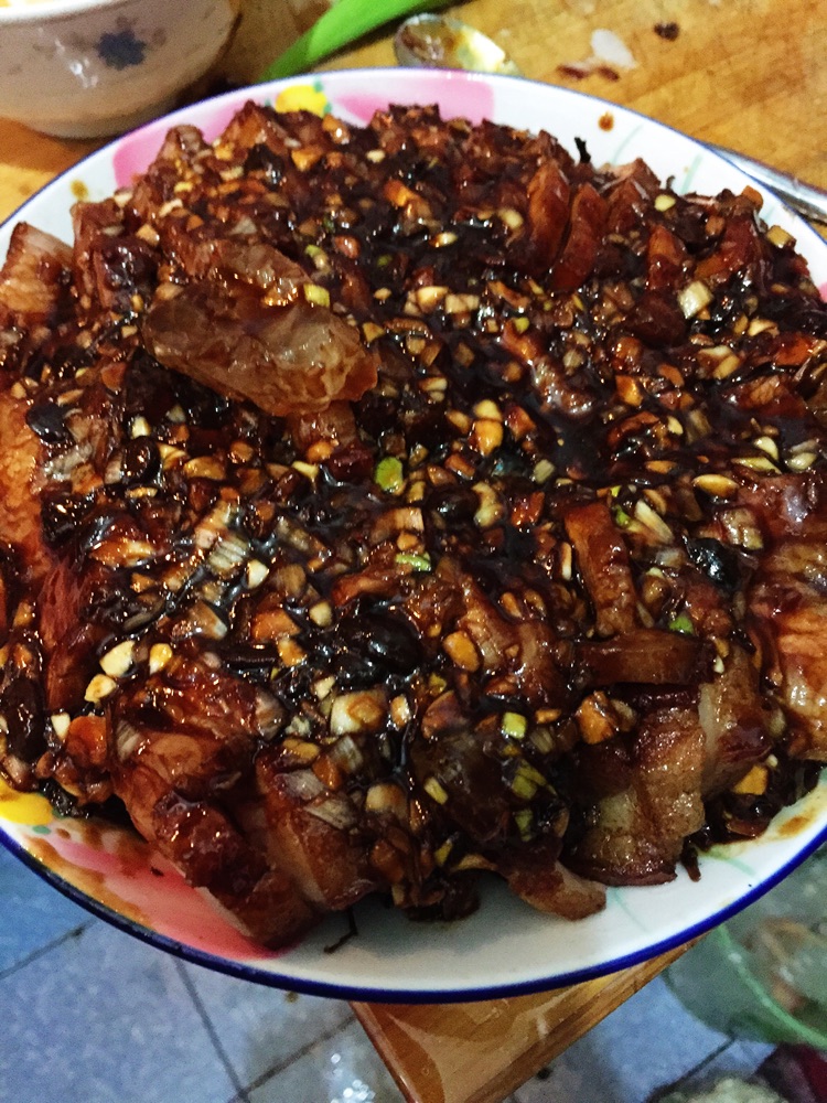 梅菜扣肉的做法图解5