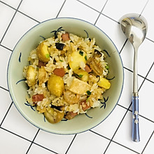 板栗炒饭