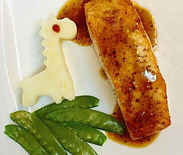 烤三文鱼的做法