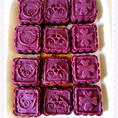 一岁以上宝宝零食:紫薯饼的做法-菜谱-豆果美食