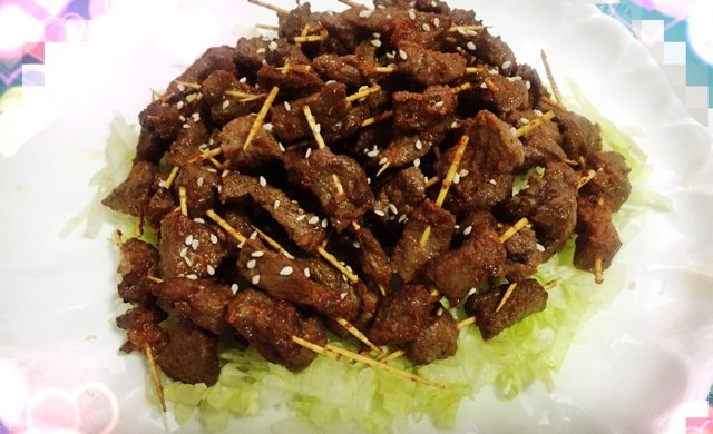牙签牛肉