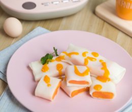 #小熊中式早餐机食谱#椰汁芒果肠的做法