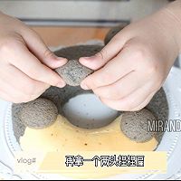 龙猫卡通戚风蛋糕的做法图解11