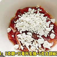 #家乡年味 鲜才够味# 杏鲍菇炒肉片的做法图解1