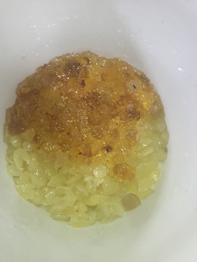 椰汁桃胶皂角米的做法图解3