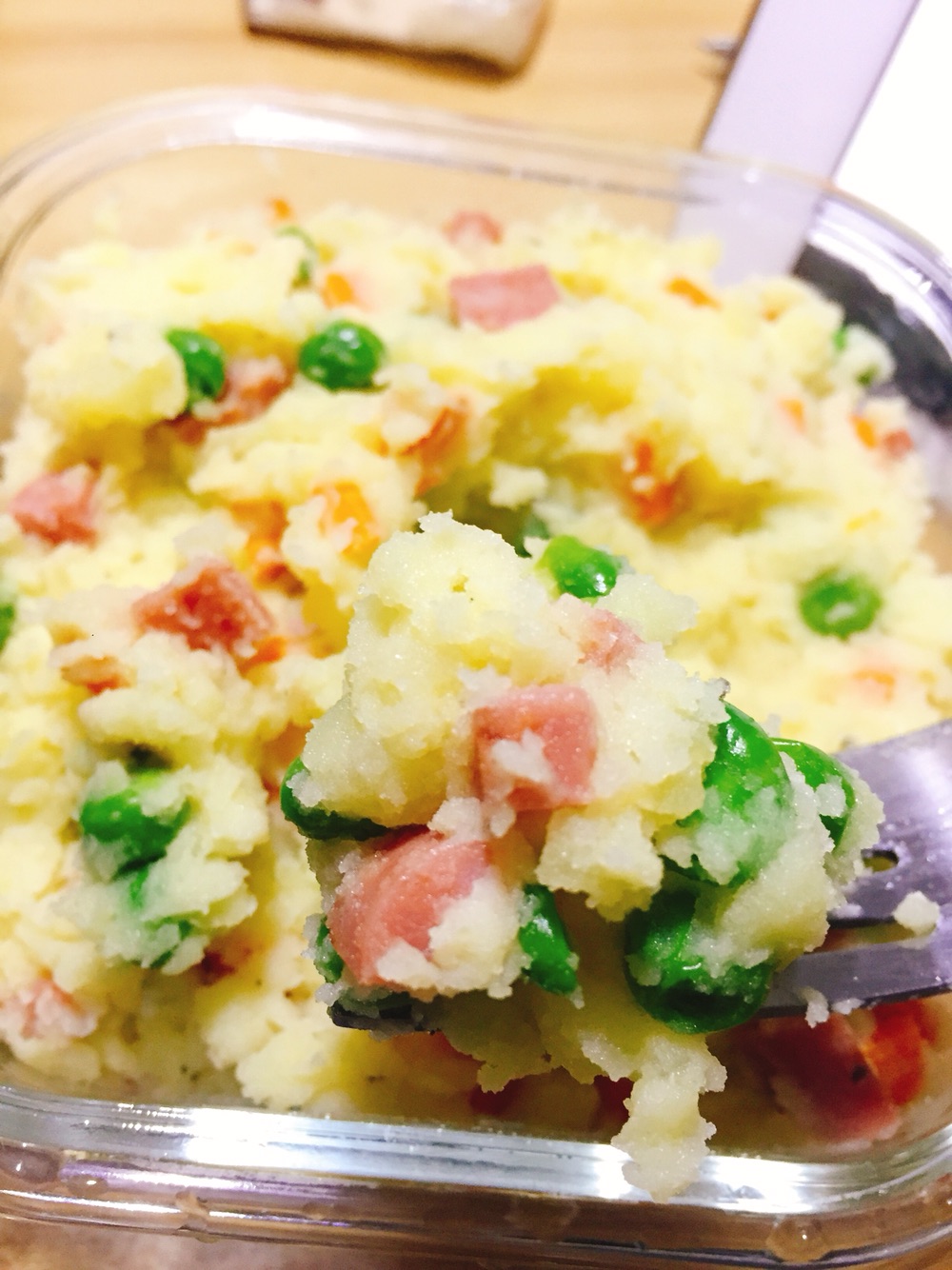 Low fat mashed potato