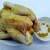 砂锅盐焗鸡的做法图解4