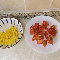 #夏日开胃餐#西红柿鸡蛋打卤面的做法图解2
