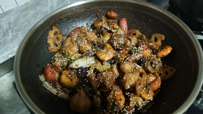 家常版麻辣香锅的做法