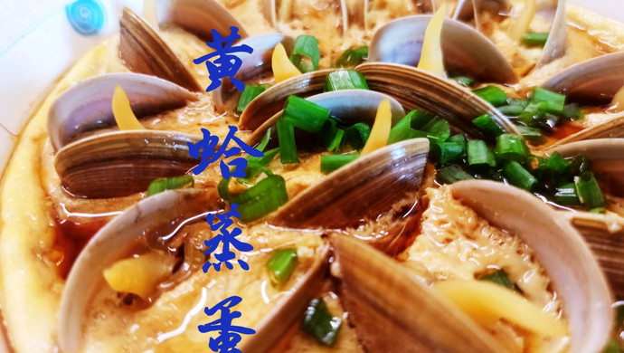黄白蛤三吃｜黄蛤蒸蛋
