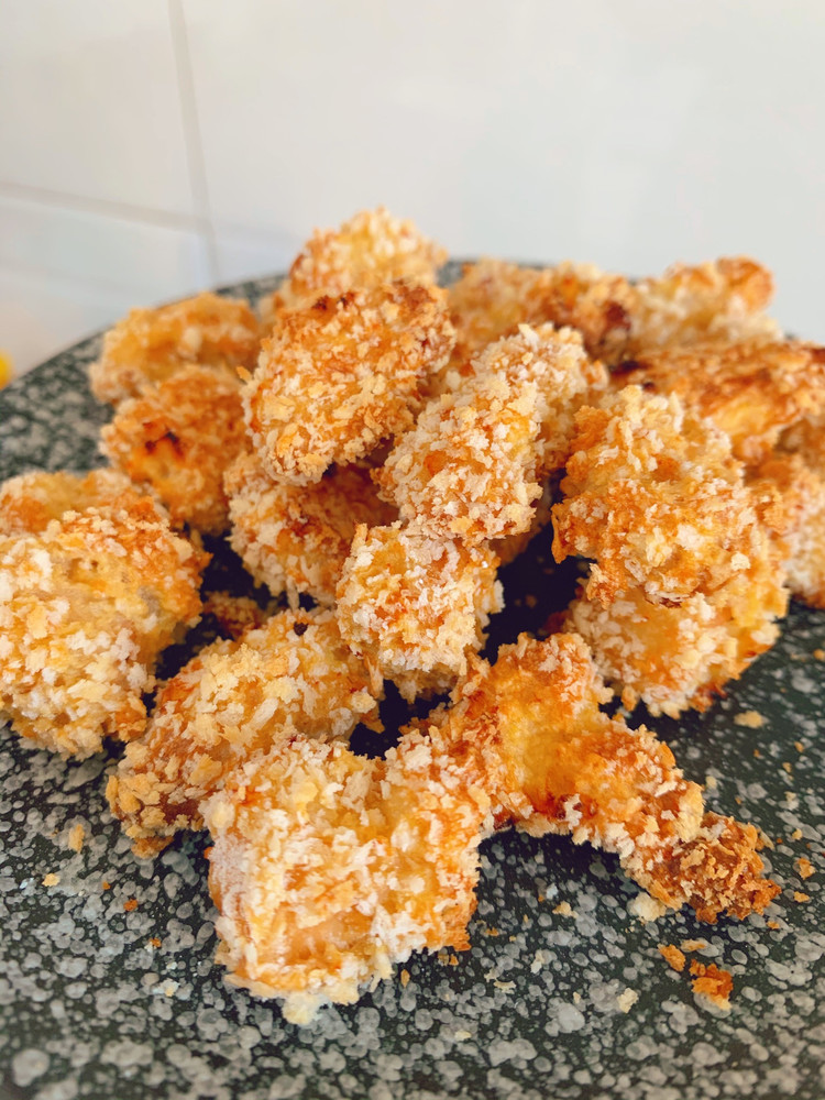 烤箱无油鸡米花的做法