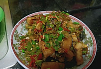 青红椒炒腊鱼的做法