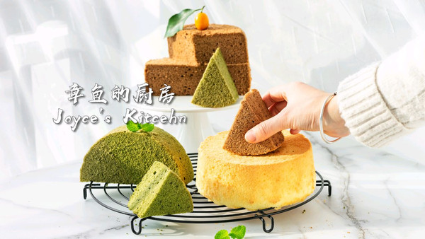 3种口味零失败戚风蛋糕教程附视频，收藏！