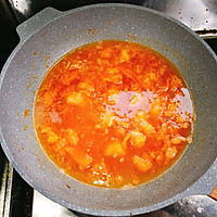 金针菇西红柿肉丸汤的做法图解6