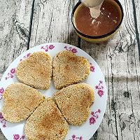 爱心红薯饼的做法图解18