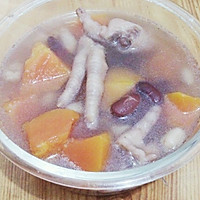 木瓜鸡脚花生腰豆汤的做法图解6