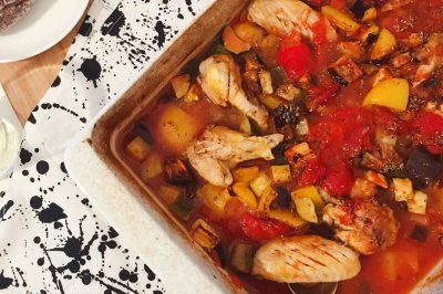普罗旺斯菜绘鸡翅 Ratatouille