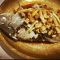 冬菜蒸白鲗鱼的做法图解4