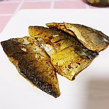 【8分钟快手】黑胡椒盐煎青花鱼