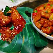 左宗棠鸡菇鸡菇外国人认为的中国美食❤️蜜桃爱营养师私厨
