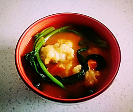 地道豫东民间小吃---花生疙瘩汤的做法
