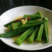上汤秋葵的做法图解1