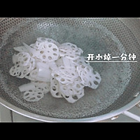 #美食视频挑战赛#凉拌姜糖藕片的做法图解4