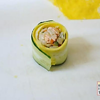 ★青瓜三文鱼蔬菜饭卷★的做法图解16