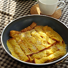 黄金土司煎蛋＃极速早餐＃