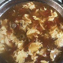 番茄鸡蛋肉丝汤