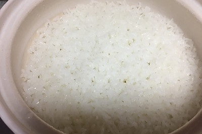 闷白米饭