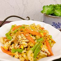 #素食主义#杂蔬炒意大利面的做法图解11
