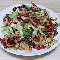 干煸鱿鱼的做法图解6