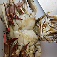 #春季减肥，边吃边瘦#葱油梭子蟹的做法图解8