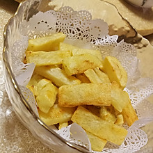 烤箱版烤薯条薯块