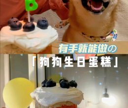 #烘焙美学大赏#狗狗生日蛋糕的做法