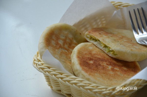角瓜虾仁馅饼（皮薄馅足易消化）