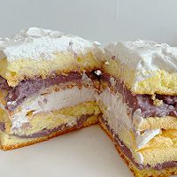 芋泥蛋糕（芋泥脑袋们集合）的做法图解4