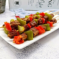 #令人羡慕的圣诞大餐#秘制烧烤牛肉串的做法图解11
