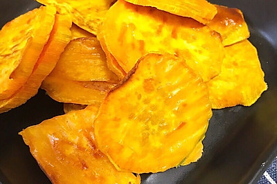 宝宝辅食食谱  烤红薯片
