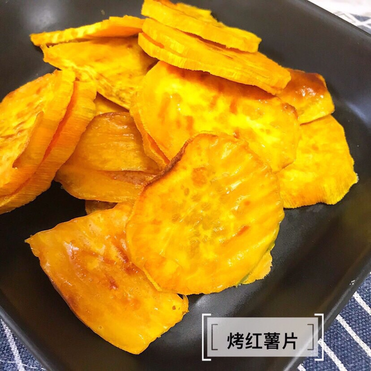 宝宝辅食食谱  烤红薯片的做法